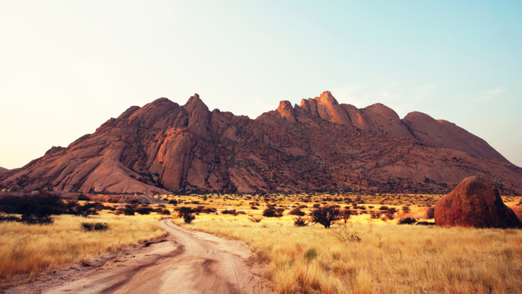 Spitzkoppe in Namibia.